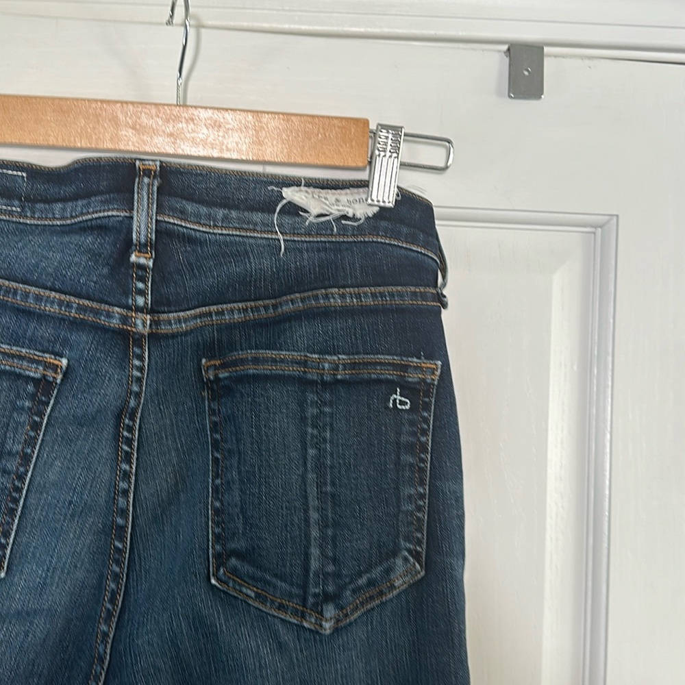 Rag & bone / jean high rise skinny blue Size 29